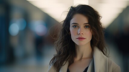 A woman in her late twenties, living with a limb difference, actively promotes representation in the media, impressing upon society that beauty and capability are not limited to physical