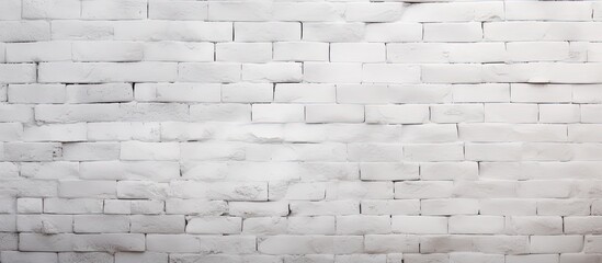 Abstract background photo of a white brick wall