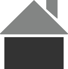 House icons in flat. isolated on transparent background. Home icon collection. Real estate. Flat style houses, buildings symbols, sign in different shapes design vector for apps and websites