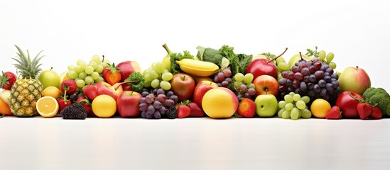 Assortment of produce