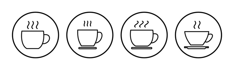 Cup coffee icon vector. coffee cup icon. mug