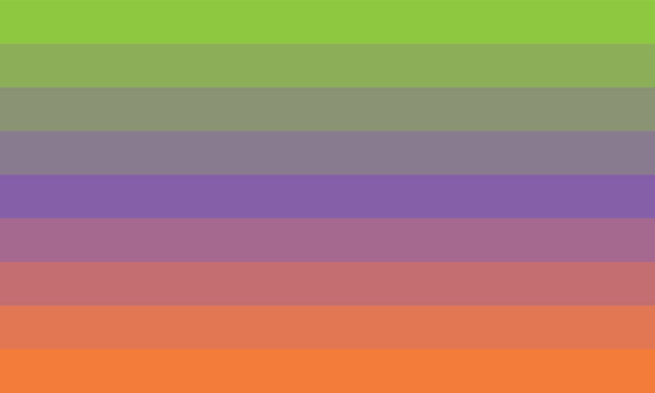 Aliagender Pride Flag. Aliagender or Aliusgender is a gender that is "other" or stands apart from existing social gender constructs.