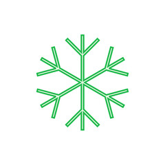Snow icon set. snowflake icon vector