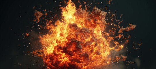 fire explosion, bomb, smoke, explode, sparks 5