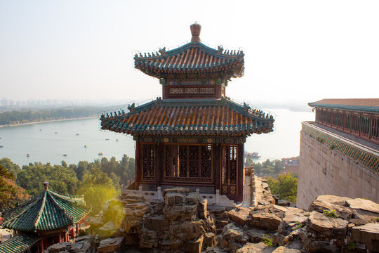 Middle reaches of painting of Summer Palace