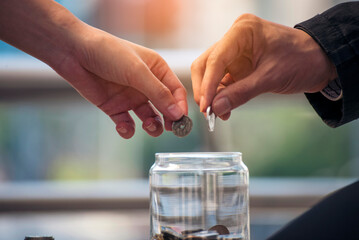 wedding couple lover planning money saving finance report solution planning wealth family with happiness.