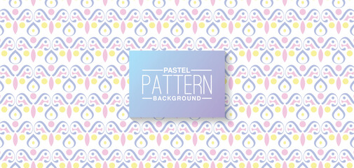 pastel color seamless pattern background