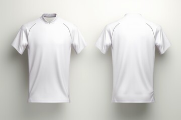 Mockup sports football team uniforms white shirt - obrazy, fototapety, plakaty