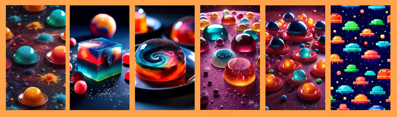 jello 9:16 wallpaper list, many styles, galaxy jello colors