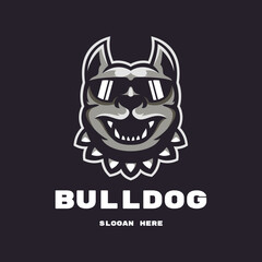 bulldog mascot logo