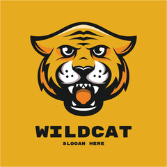 wildcat head mascot 