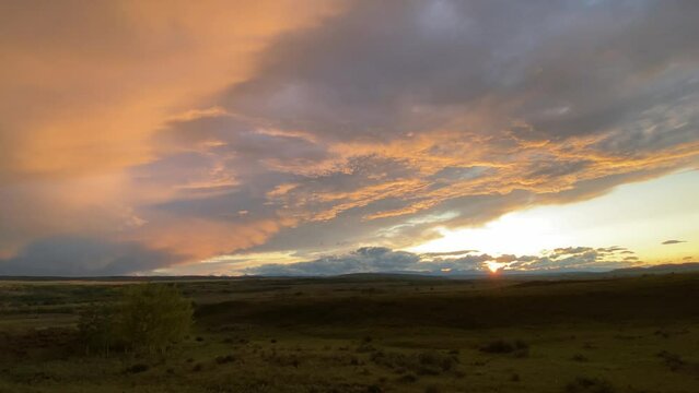 Sunset in the foothills