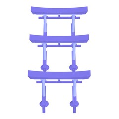 Torii sacred traditional gate Japan shintoism religion.