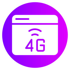 browser gradient icon