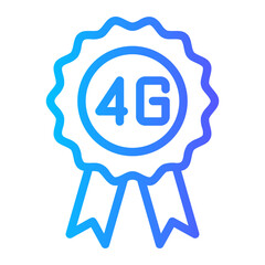 badge gradient icon