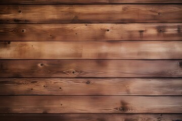Obraz premium Nature brown wood texture background, old panel wood grain wallpaper. Wooden pattern natural rustic resource design. generative AI