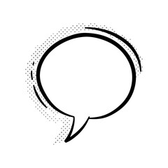 Pop Art Communication. Comic Speech Bubble Graphics.