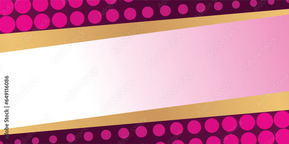 Poster gold color line halftone background. design with empty space for text. vector template for poster, b