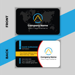 Creative Minimalist & Modern Business Card Design Template