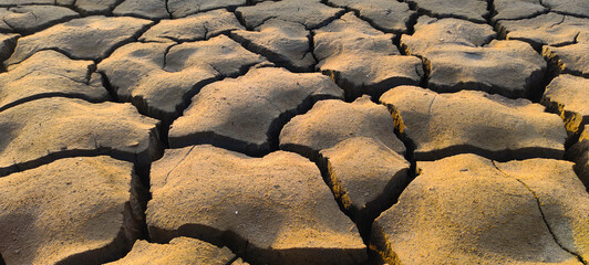 JENEPONTO, INDONESIA, Asia 15 September 2023 dry land that cracked due to drought