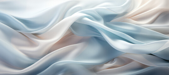 Fototapeta premium White cotton background 