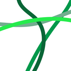 Green lines abstract background