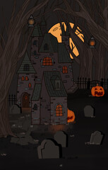 Creepy Halloween Background © kyuree