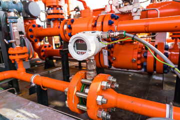 digital oil and gas flow controller Used in drilling work in the middle of the sea.