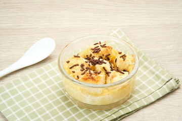 Delicious homemade Toasted Bread Pudding
