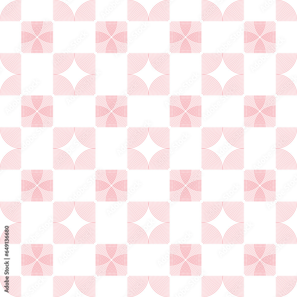 Poster seamless geometric ornamental vector pattern. abstract background
