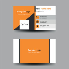 Business card design template, Clean professional business card template, visiting card, business card template.