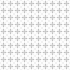 Fototapeta premium Seamless vector pattern in geometric ornamental style for cover, artwork, print ad, poster, web banner.