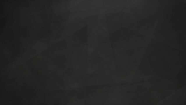 Dynamic Dark Gray Geometrical Background Animation - Black and Gray Geometric Shapes - Futuristic Motion