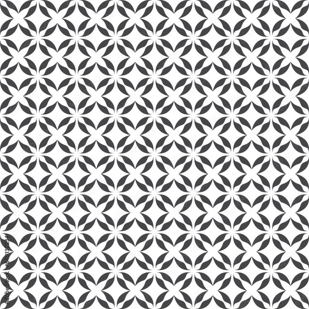 Poster geometric simple black and white minimalistic pattern