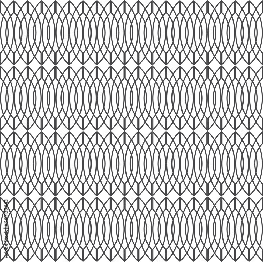 Poster vector seamless pattern from geometric tiles ,modern stylish texture may be used as background or fa