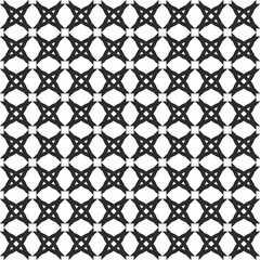 Black and white seamless pattern