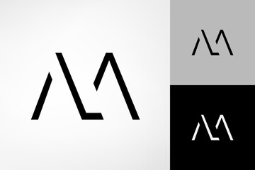 The letters ML or LM are arranged simply from thin lines that look clean and modern. A logo that looks sophisticated and elegant. Best for fashion company logos, wedding monograms, or personal brand.