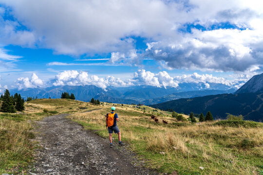 Frankreich Haute Savoie im Herbst