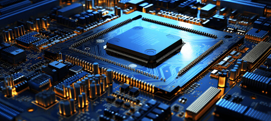 Fototapeta premium computer circuit board