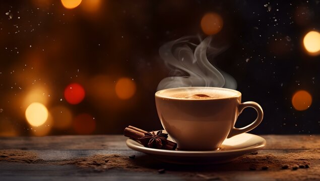Entspannte Kaffeepause in behaglicher Umgebung
