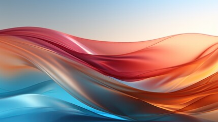 abstract colorful gradient waves background for design