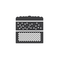 Agriculture soil vector icon
