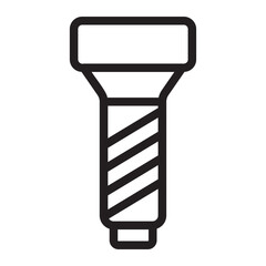 screw line icon