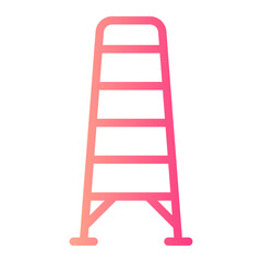 ladder gradient icon