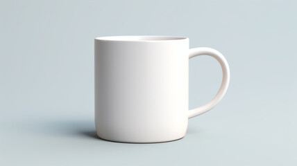 Photo of a mug white isolated