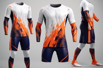 sublimation design football uniform