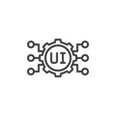 User-Centric Design line icon