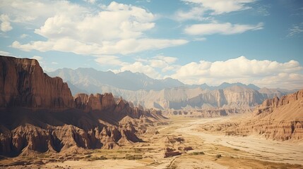 landscape canyonlands pakistan scenic illustration mountain tourism, blue outdoor, background summer landscape canyonlands pakistan scenic