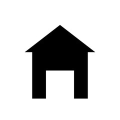 Home Icon. Home vector illustration symbol.