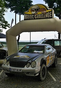Mercedes Benz CLK for the Maroc Rally Challenge